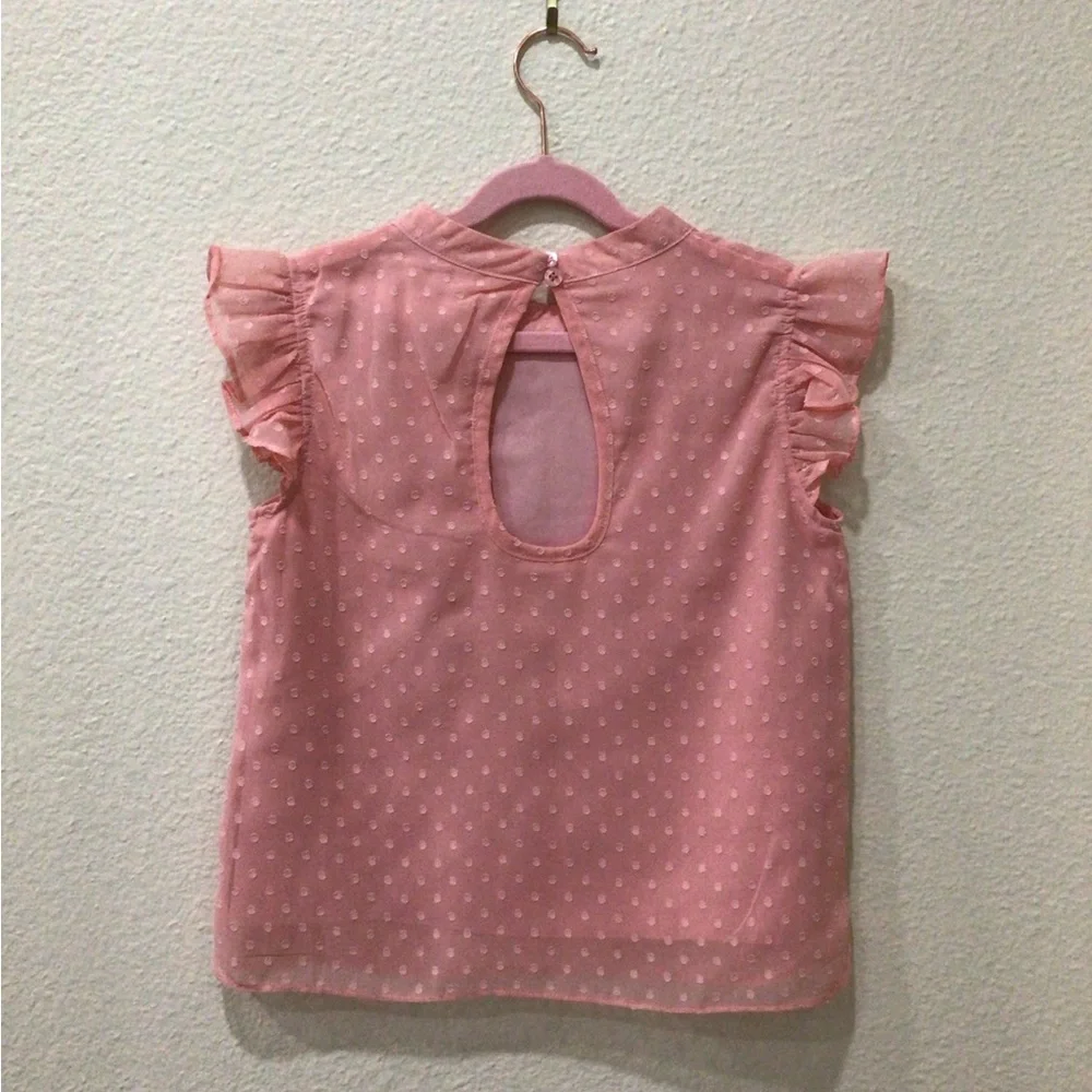 Pink Ruffled Kids Matching Set - Picture 3 of 4